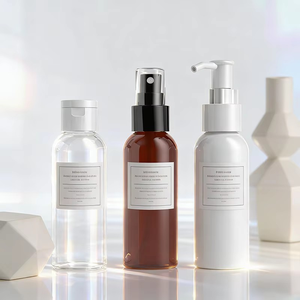 Wholesale 100ml Silk Screen Serum Oil Plastic Slim Cosmo PET <b>Bottle</b> Lotion Perfume <b>Mist</b> Pump Sprayer Custom Packaging Cosmetic - Product Image 4