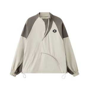 New Trendy Custom Unisex Quarter Zip Windbreaker Pullover <b>Lightweight</b> Training <b>Jacket</b> Streetwear Outdoor Wear <b>Jacket</b> for men USA - Product Image 6