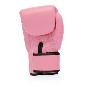 Premium Leather Boxing Gloves for Gym Training Fitness <b>Practice</b> Comfortable Grip Soft <b>Padding</b> Unisex Hook & Loop Closure - Product Image 5