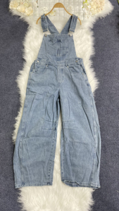 Salopette en coton pour femme, coupe ample, décontractée, douce et confortable, bretelles réglables, tendance, pour tous les jours - Product Image 5