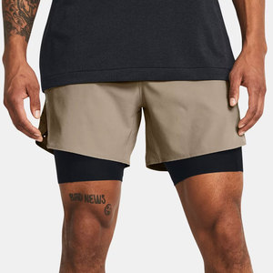 Pantalones Cortos Casuales para Hombre, de Cintura Alta, con Cordón Ajustable, de Secado Rápido, Transpirables, en Mezcla de Poliéster/Algodón, de Color Sólido - Product Image 6