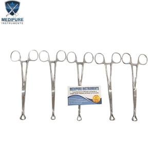 Pinzas Babcock de Alta Calidad de 7 Pulgadas, Acero Inoxidable, Mordazas Fenestradas Atraumáticas, Reutilizables, Autoclavables, Instrumentos Quirúrgicos - Product Image 2