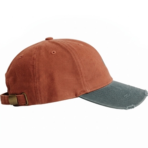Gorra de Béisbol de Sarga de Algodón Estructurada con Gráficos de Transferencia Térmica Direct-to-Film (DTF), de 6 Paneles, Ajustable, Unisex, Común - Product Image 4