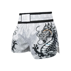 Pantalones Cortos de Boxeo Muay Thai Personalizados, Ropa de Entrenamiento Tradicional de MMA para Hombres y Mujeres, Equipo de Entrenamiento de Alta Calidad - Product Image 3