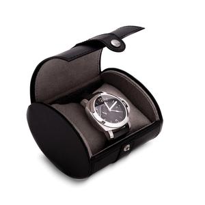 Custom Logo 2-Slot Leather <b>Watch</b> Case | Shockproof Travel <b>Watch</b> Organizer High-End Leather <b>Watch</b> Storage Box for <b>Men</b> <b>Watch</b> Case - Product Image 6