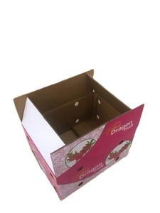 Caja de cartón corrugado reciclable de calidad superior para embalaje de harina de frutas y verduras frescas con impresión flexográfica personalizada - Product Image 5