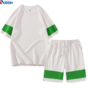 Conjunto de Verano para Hombre, Nuevo Conjunto de Moda, Camiseta con Estampado de Letras y Solapa, Estilo Casual, Holgado, de Manga Corta - Product Image 5