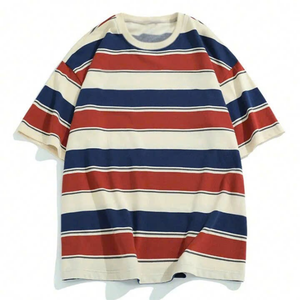 T-shirt unisexe en jersey tricoté 100% coton, anti-rides, séchage rapide, écologique, coupe ajustée, décontracté, respirant, protection UV - Product Image 5