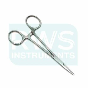 เครื่องมือผ่าตัด RWS INSTRUMENTS คีมจับหลอดเลือดดำแบบตรง ทำจากเหล็กกล้าไร้สนิม ปรับขนาดได้ ได้รับการรับรองมาตรฐาน CE และ ISO13485 - Product Image 3