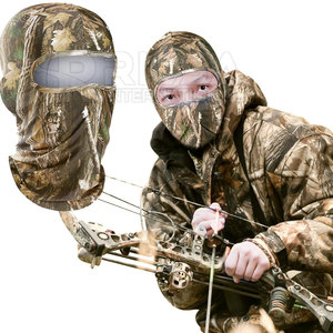 Masque facial pour la randonnée, la chasse en plein air, la pêche, le cyclisme, la course à pied, la protection solaire, 100% polyester, respirant, imperméable, anti-poussière, résistant au vent - Product Image 6