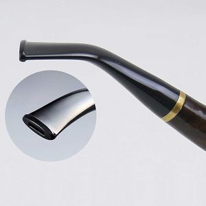 Pipe à tabac, pipe à fumer artisanale en ébène pour débutants - Support et étui inclus - Product Image 4