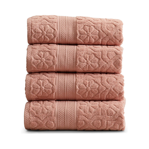 Serviettes de bain et tapis de bain de luxe avec logo personnalisé, 100% coton, 600 GSM, haute qualité, séchage rapide, absorbantes, douces, respirantes, écologiques, durables - Product Image 4