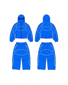 Ensemble de survêtement coupe-vent imperméable à réponse rapide - Mélange de coton - Coupe ample et oversize - Fabricant B2B - Product Image 4