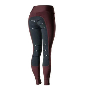 Leggings de equitación profesionales para mujer con agarre de silicona en todo el asiento, compresión y rendimiento para exteriores - Product Image 6