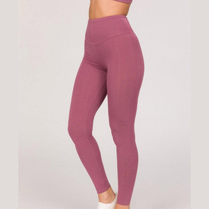 Top trending Anti pilling <b>Workout</b> <b>Leggings</b> Customizable Yoga Seamless High Waist Design Solid Cheap Factory Price for Summer - Product Image 6