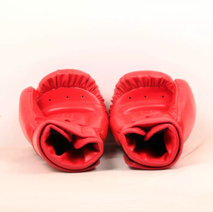 Guantes de Boxeo MMA Profesionales de Cuero Sintético de Secado Rápido con Cierre de Cordones, Logotipo Personalizado, Alta Calidad, OEM, Unisex - Product Image 2