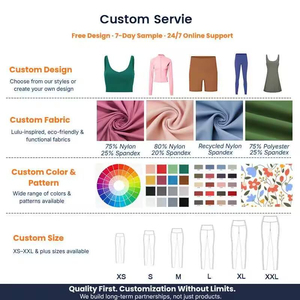 Conjunto de dos piezas con capucha y cremallera para mujer, top corto de manga larga y pantalones de color sólido, ropa deportiva informal, conjunto de punto de longitud completa para mujer - Product Image 5