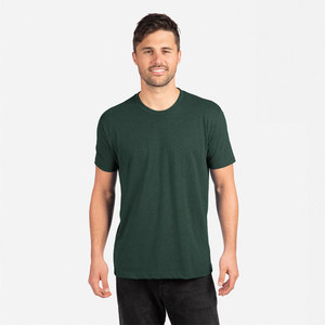 Camiseta Next Level para mujer, 100% algodón hilado en anillo, cuello redondo, color azul marino - Product Image 5