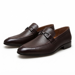 Mocassins en cuir souple de qualité supérieure pour hommes, chaussures confortables à enfiler, décontractées et élégantes, à semelle plate, légères, pour la marche et la conduite - Product Image 2