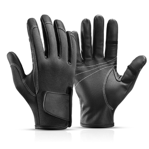 Summer Waterproof Breathable Non-Slip Fishing Cycling Running Driving Gloves Finger Windproof Thermal Polyester - Product Image 1