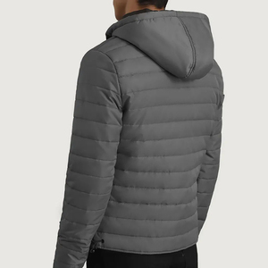 Custom Color & Logo <b>Men's</b> Puffer Jacket Made in Pakistan New Design Lightweight Full Sleeves <b>Men</b> Puffer Jacket For Winter - Product Image 3