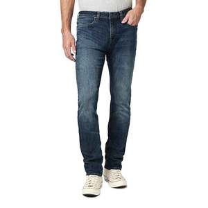 Jean en denim pour homme, délavé, respirant, déchiré, décontracté, personnalisé, imprimé, été, coton, élasthanne, avec motif - Product Image 4