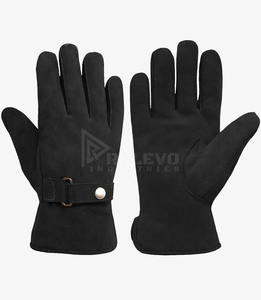 Gants de moto vintage en cuir de chèvre véritable, respirants et perforés pour l'été, compatibles écran tactile, vente en gros personnalisée - Product Image 3