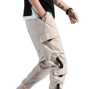 New Arrival Hot Sale Reasonable Price Men's Pants 100% Cotton Latest Design Durable Material Washed Men Cargo Pants - Product Image 5