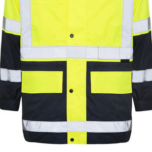 Reflective Safety <b>Jacket</b> Hi Vis Workwear Construction <b>Worker</b> Road Safety Protective Industrial Clothing - Product Image 5