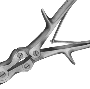 Rongeur Luer Stille de Acero Inoxidable, Disponible en Varios Tipos, Recto o Curvo y en Diversos Tamaños, Herramientas Quirúrgicas Ortopédicas Espinales - Product Image 5