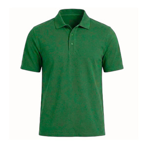 เสื้อเชิ้ตแขนสั้นสีแดงสำหรับผู้ชาย ผ้าทอ สีพื้น สไตล์ลำลองสำหรับเล่นกอล์ฟ ทรงปกติ ระบายอากาศได้ดี มีกระเป๋า - Product Image 5