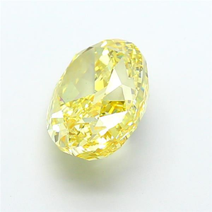 Diamante Cultivado en Laboratorio, Corte Oval Radiante, Color Amarillo Intenso, Certificado IGI, MANYA, Joyería Fina de Lujo con Gemas Sueltas - Product Image 3