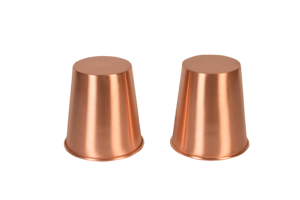 Tasses en cuivre de qualité supérieure, verres à eau écologiques, durables et faits à la main pour une hydratation saine au quotidien - Product Image 3