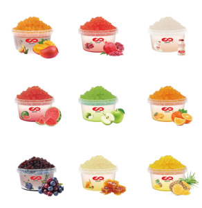 KEIFU Ready to Eat 500g Cherry Popping <b>Boba</b> Premium Ingredients for <b>Bubble</b> Tea - Product Image 1