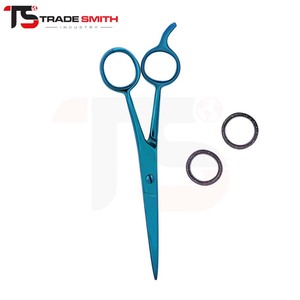 Tijeras de peluquería TSI Premium, elegantes y duraderas, de acero inoxidable, para cortar el cabello, ideales para salones y barberías. - Product Image 6
