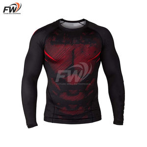 Rashguard Deportivo Personalizado con Logotipo, Diseño OEM, Compresión, para MMA y BJJ, Sublimado e Impreso para Hombre - Product Image 6