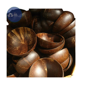 [MEILLEURES VENTES] Bol en Coque de Noix de Coco Écologique Finition Lisse Vente en Gros Durable Compatible Lave-Vaisselle Pour Maison et Fêtes - Product Image 1