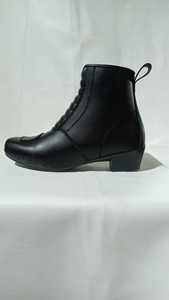 Botas de Motociclista para Mujer, Botas de Carreras de Cuero Original hasta el Tobillo, Zapatos de Carreras para Chicas - Product Image 5