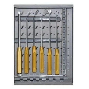 Ensemble d'instruments manuels PLIF TLIF pour cage vertébrale en acier inoxydable, instruments chirurgicaux orthopédiques pour fusion spinale, qualité médicale MOL - Product Image 3