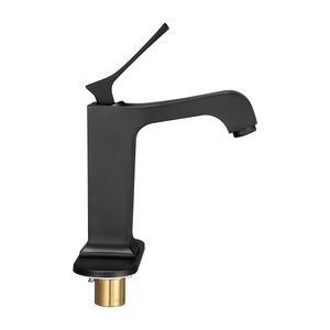 Rubinetto da cucina monocomando nero opaco con scarico a pulsante, rubinetto per lavello facile da usare per l'approvvigionamento idrico della cucina - Product Image 5