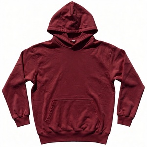 Sudadera con Capucha Marrón Oscuro, Estilo Urbano, Informal, de Forro Polar, con Logotipo Personalizado, para Hombre, Ropa Térmica de Invierno - Product Image 1