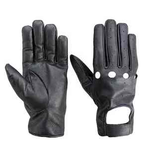 Guantes de Vestir Hechos de Piel de Oveja de Primera Calidad, Guantes Elegantes de Invierno para Uso Diario, Guantes a la Moda - Product Image 3