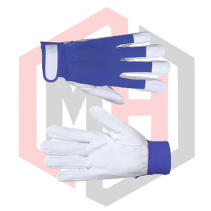 Gants de protection pour mécaniciens en cuir croûte personnalisés, anti-vibration, antidérapants, anti-coupure, antistatiques, avec manchette tricotée - Product Image 6