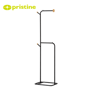 Modern Iron Coat Rack with 3 Hooks Freestanding Minimalist Design for Living Room Bedroom Entryway Home Furniture - Product Image 6