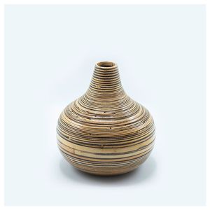 Bamboo <b>Vase</b> for Flowers Handmade Natural Bamboo Flower <b>Vase</b> Eco Friendly Home Decor Sustainable Decorative Bamboo <b>Vase</b> - Product Image 1