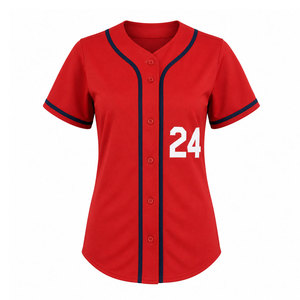 Nuevo Diseño de Uniforme de Softbol Estampado, Conjunto Deportivo Personalizado para Equipo, Manga Corta, Transpirable y Ecológico - Product Image 1