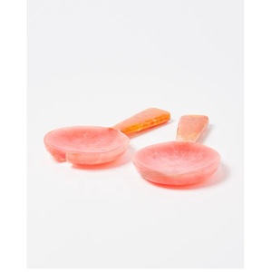 Cuchara de Resina Ecológica Hecha a Mano de Alta Calidad, Utensilios para Ensalada Aptos para Lavavajillas, para Comer en Casa, Hoteles y Restaurantes - Product Image 1