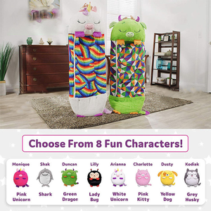Saco <span class=keywords><strong>de</strong></span> <span class=keywords><strong>Dormir</strong></span> <span class=keywords><strong>de</strong></span> Felpa para Bebés y Niños, Cálido y con Peso, con Diseño <span class=keywords><strong>de</strong></span> Animales <span class=keywords><strong>de</strong></span> Dibujos Animados, en Oferta - Product Image 5