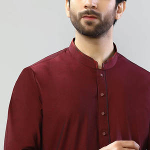 Salwar Kameez tendance pour homme pour mariage, costumes de créateur personnalisables de haute qualité avec des modèles de Panjabi Kurta et Shalwar - Product Image 4