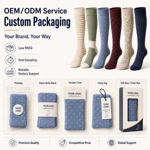 Chaussettes de compression graduée personnalisées 15-20 mmHg, respirantes, pour le soutien athlétique et le confort quotidien des jambes - Product Image 5